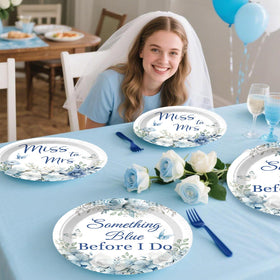 Cocomigo something-blue latex balloon kit for quick decorating