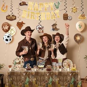 Cocomigo Western tablecloths protect surfaces and enhance the western look