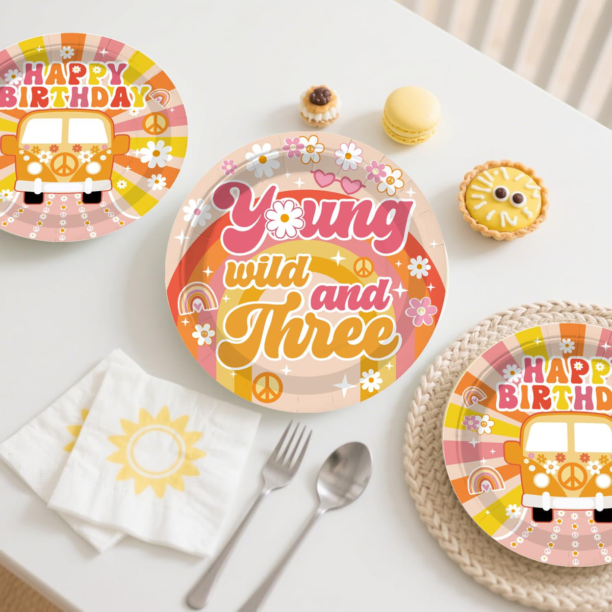 Cocomigo Young Wild and Three number 3 foil balloon highlights milestone