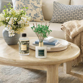 Cocorrina diffuser in bedroom or bathroom neutralizing odors with style.