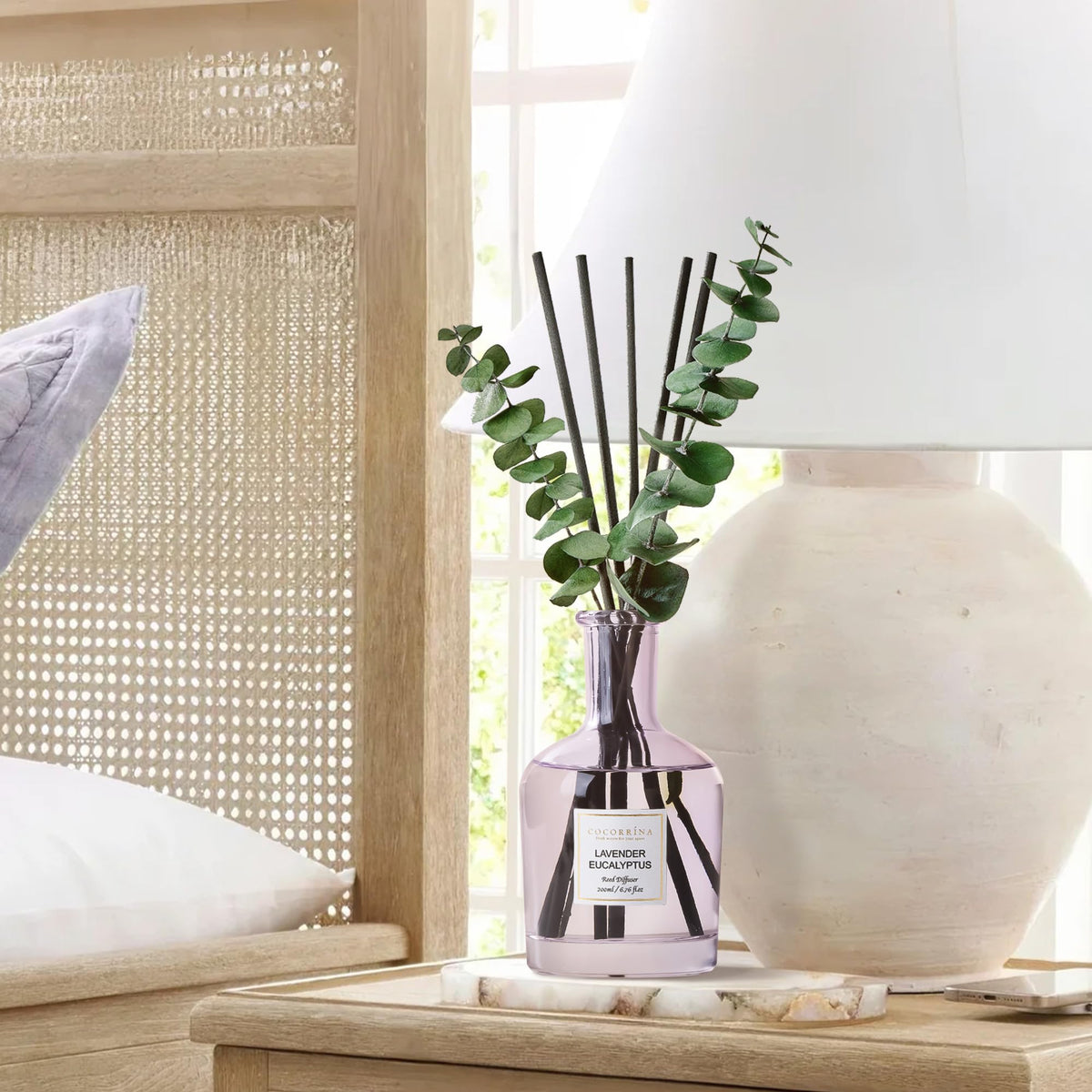 COCORRÍNA diffuser in a living room creating a welcoming ambiance