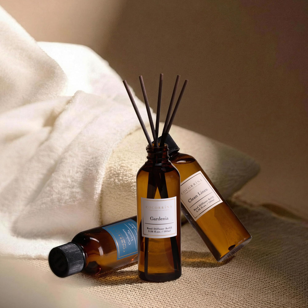COCORRÍNA universal diffuser refills ideal for bathrooms and bedrooms
