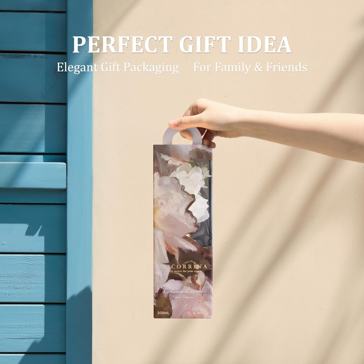COCORRÍNA gift-ready diffuser set for women and housewarmings.