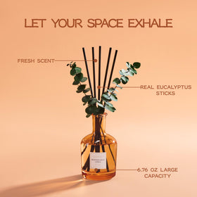 COCORRÍNA diffuser reeds provide adjustable scent intensity for bedrooms and bathrooms.