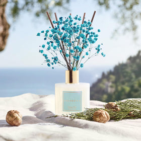 COCORRÍNA Ocean Mist glass bottle close-up highlights premium design