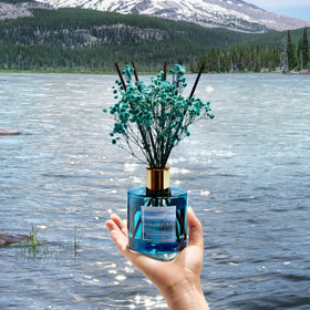 COCORRINA reed diffuser with eight reeds allows adjustable scent intensity