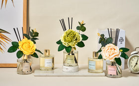 COCORRÍNA gift-ready reed diffuser set for holidays and celebrations.