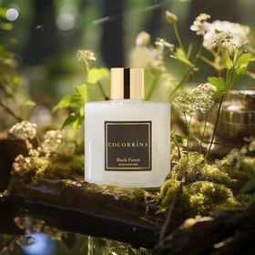 Cocorrína diffuser with real baby-breath-flowers adds delicate natural detail