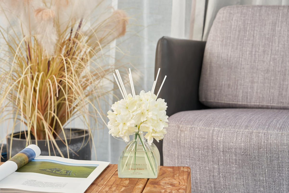 COCORRÍNA clean linen scent enhances everyday routines with freshness