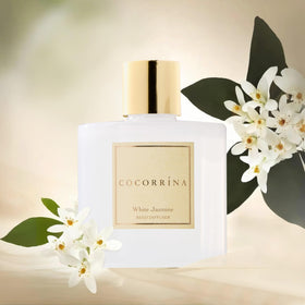 COCORRINA reed diffuser set enhances a cozy room ambience.
