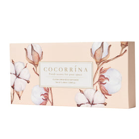 COCORRÍNA 24-stick diffuser set allows adjustable scent strength.