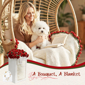 Code Junction cozy sofa throw wrap drapes beautifully for relaxed lounging.