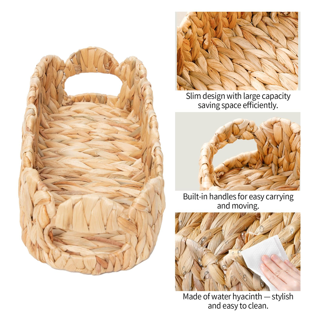 Coeusy eco-friendly materials image emphasizes artisan weave and durable structure