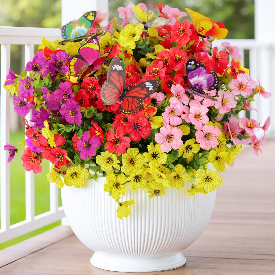 CogDat outdoor flowers 20-bundle set brightens patios with year-round color