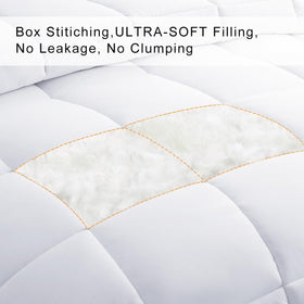 COHOME box-stitched exquisite hemming prevents shifting and keeps bedding neat.