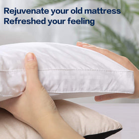 COHOME Machine-washable topper ensures easy care and durability