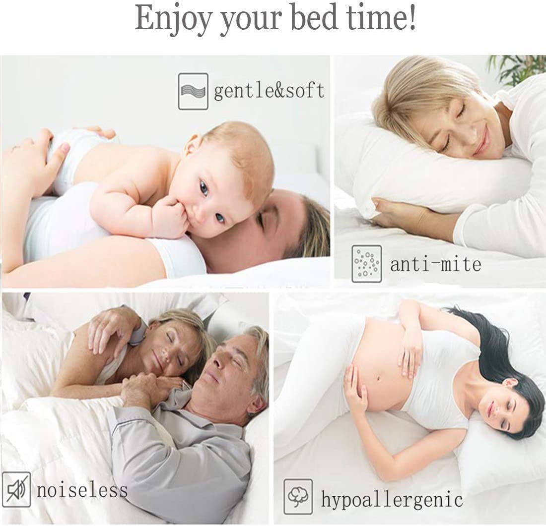 Corner tabs on the COHOME comforter help secure it in place on a duvet covers.