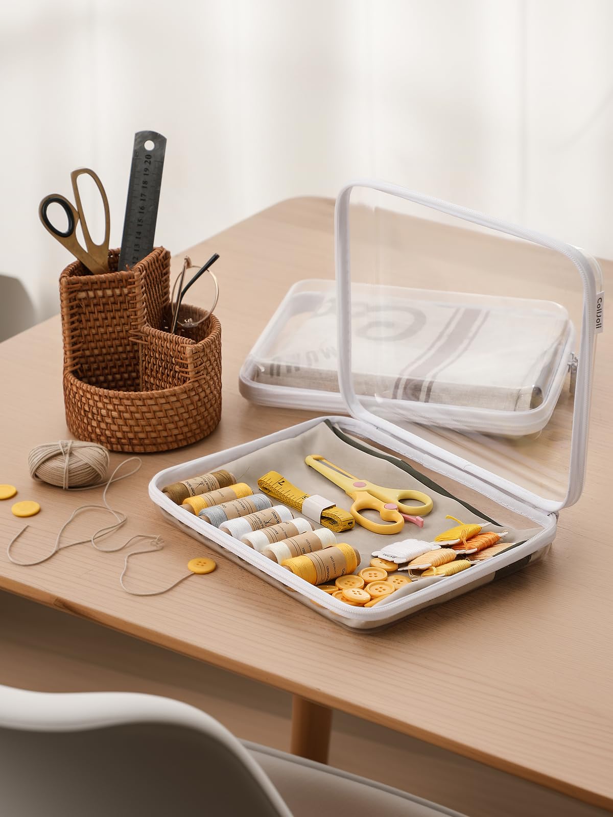 CoiiJoii stackable storage image emphasizes space-saving organization for compact kits.