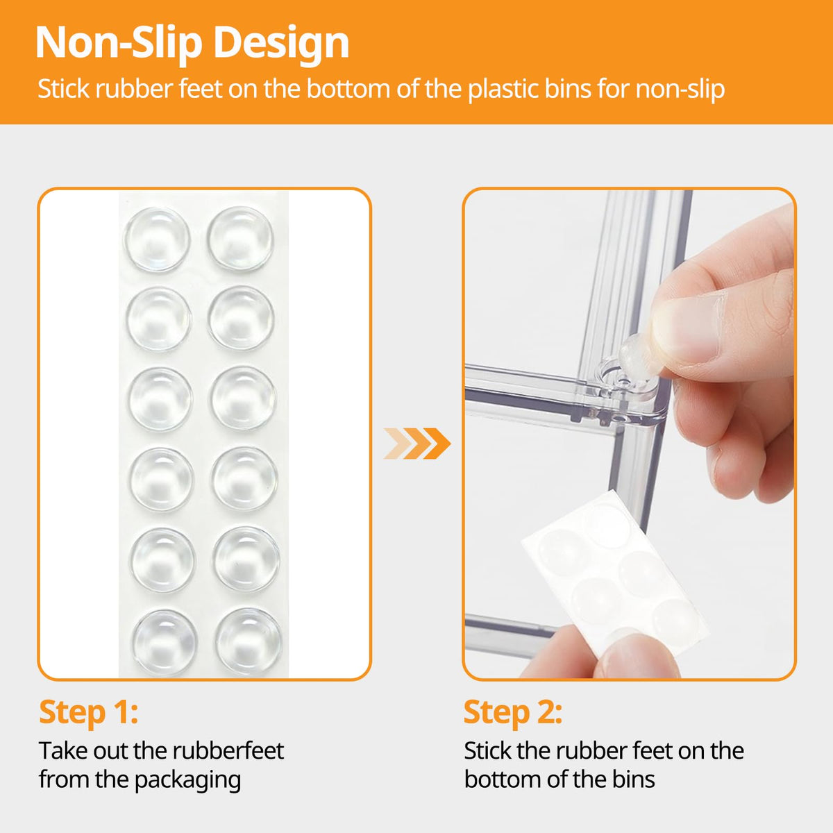 COKIHOM silicone pad bottom keeps the unit steady on countertops
