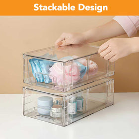 COKIHOM under sink multi-purpose storage drawer keeps items tidy