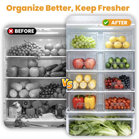 COKIHOM under-sink organizer keeps cleaning supplies neatly arranged.