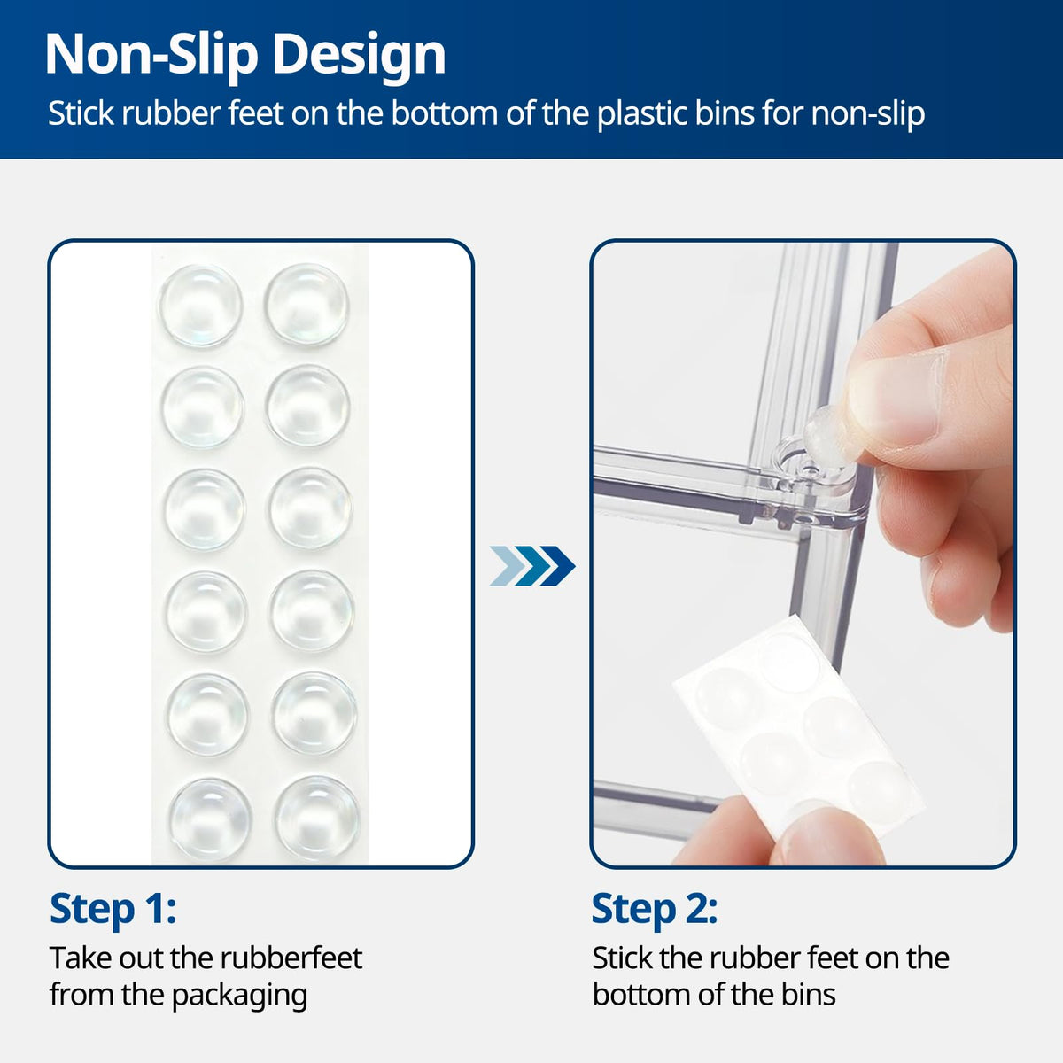 COKITOO non-slip pads prevent sliding during use