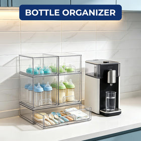 COKITOO stackable drawer with pull-out handle for easy access