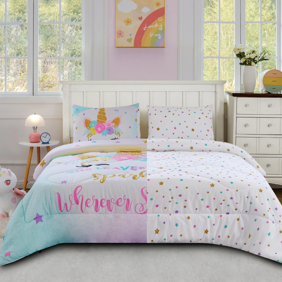 Cokouchyi brushed microfiber fabric delivers soft, cloud-like comfort.