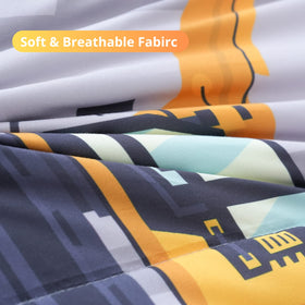 Cokouchyi ultra-soft microfiber, breathable comfort for kid-friendly sleep.
