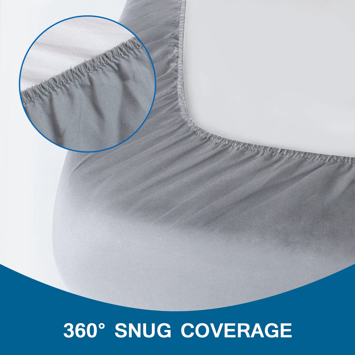 Coldwind sheet compatible with narrow twin and camp bunk mattresses