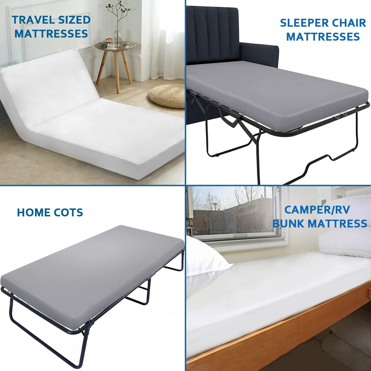 Coldwind cot sheets fit RV and camp bunks