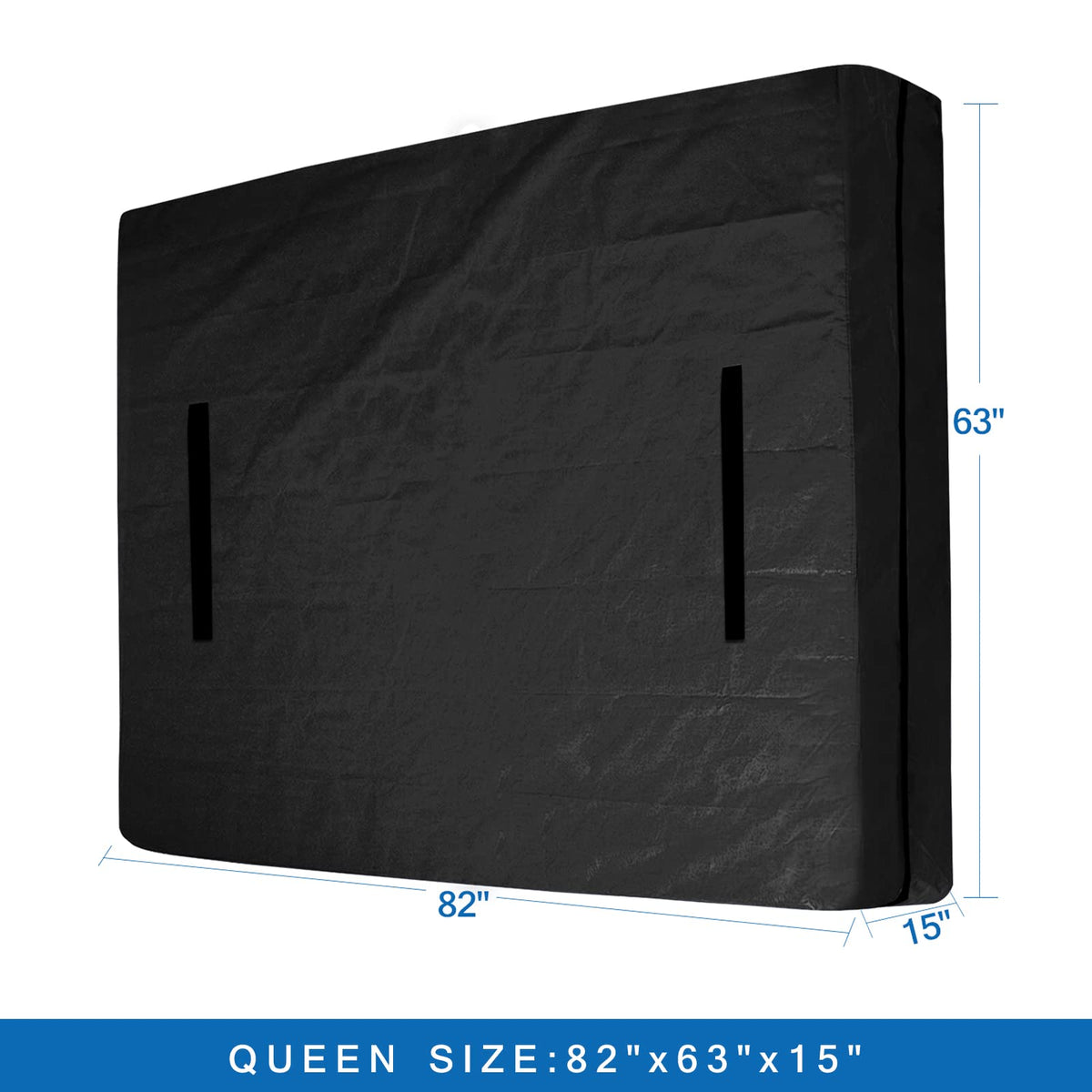 Coldwind mattress bag in use during a move, reusable and eco-friendly