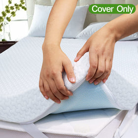 Coldwind queen topper cover protects and refreshes toppers