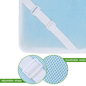 Coldwind removable and machine washable topper cover for easy cleaning