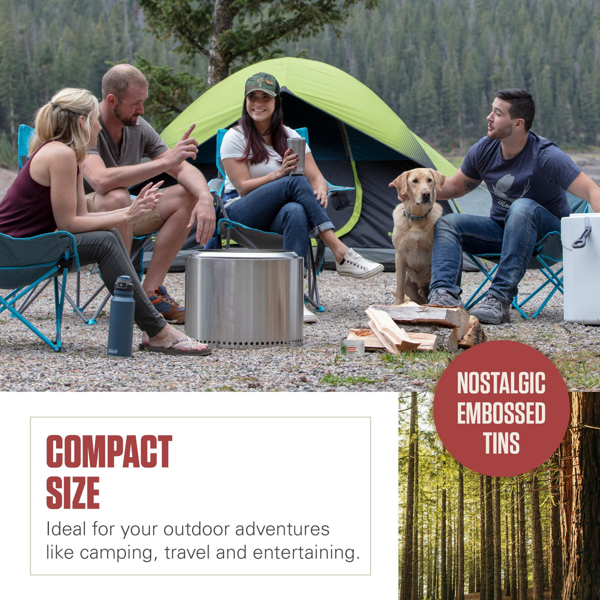 Citronella base helps deter insects during outdoor activities.