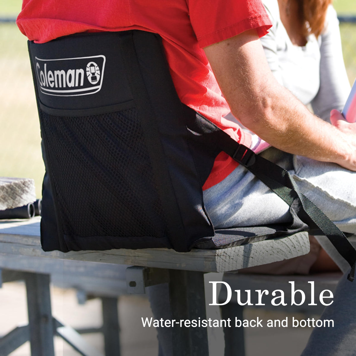 Coleman Stadium Seat padded cushion for comfortable seating