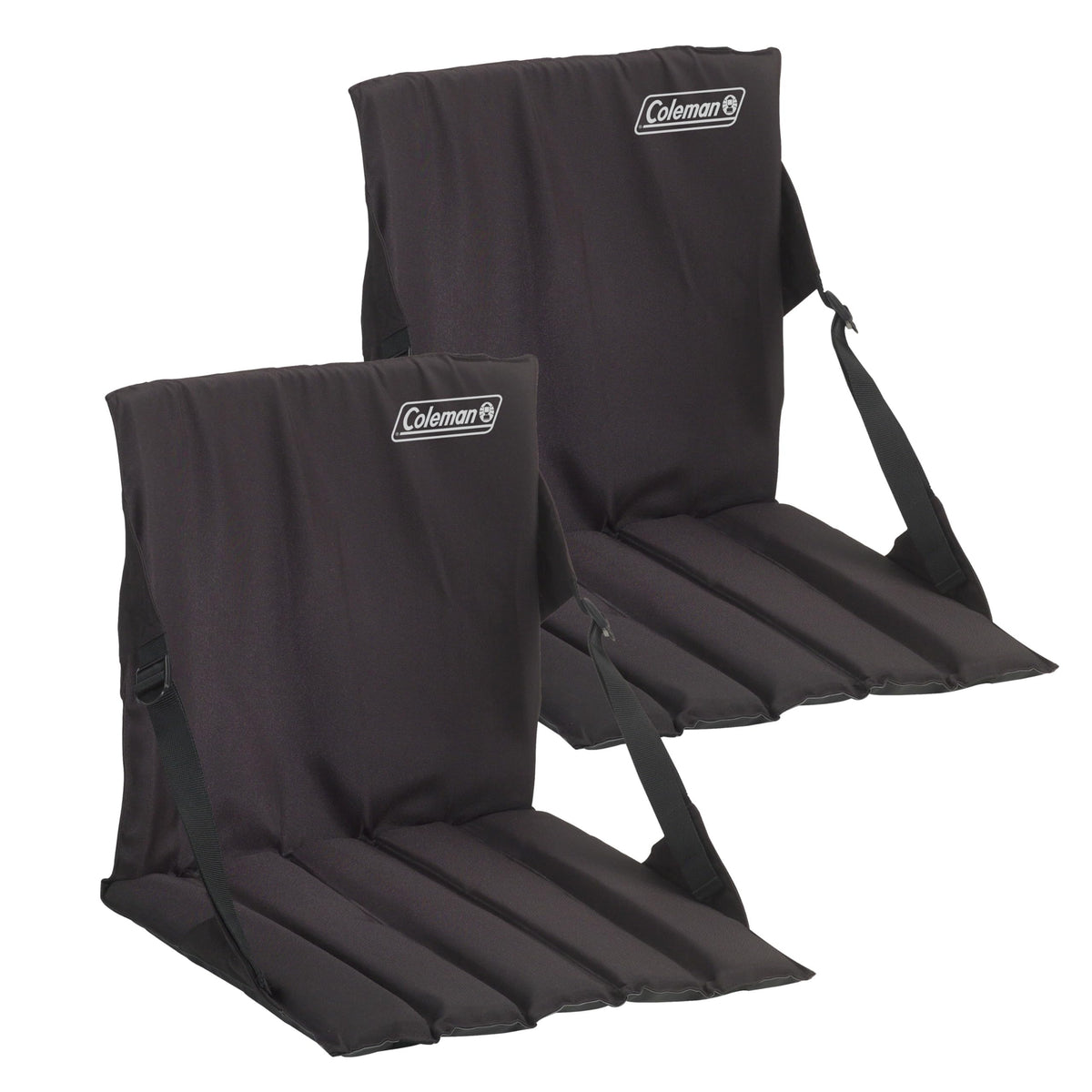 Coleman Stadium Seat rolled compact for easy transport