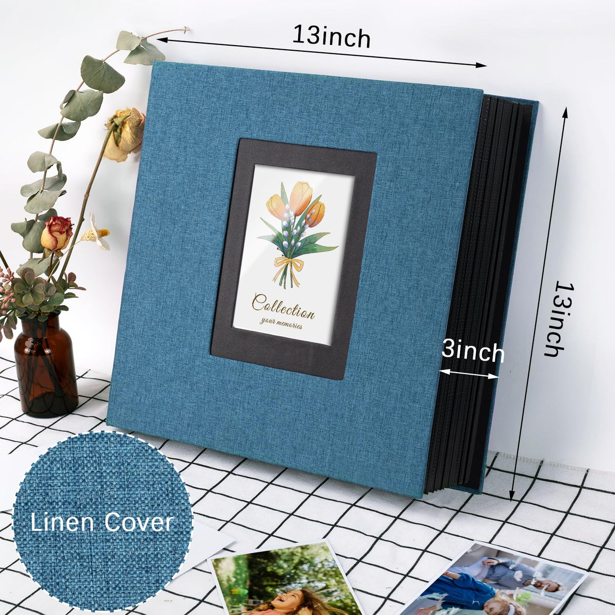 Colemoly photo album with 1000 pockets for organized 4x6 photos.