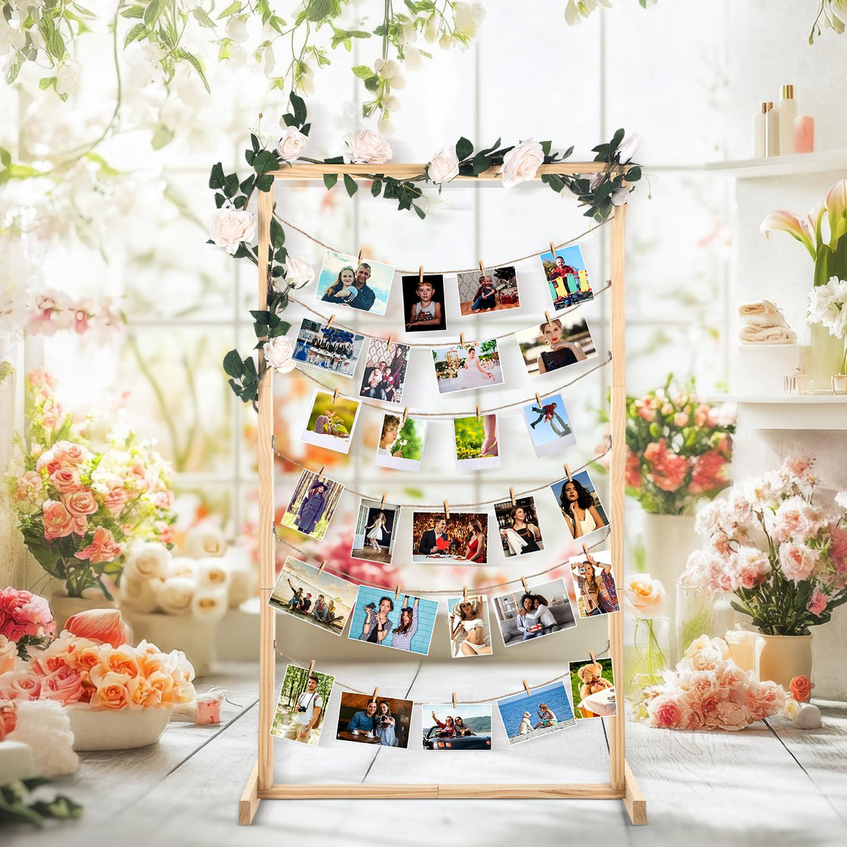 Colingmill wood display board suited for birthdays, anniversaries, and housewarmings.