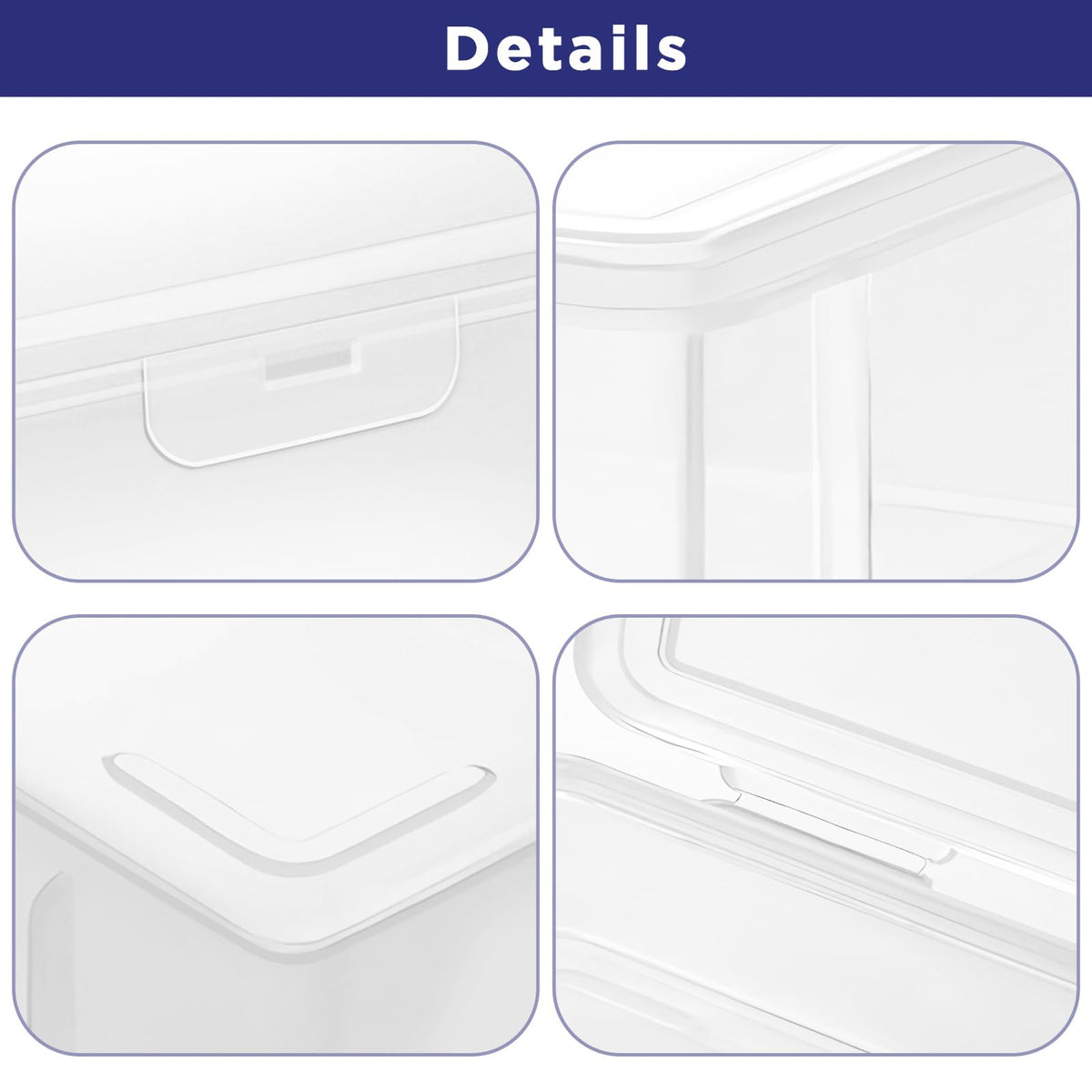 CollectHall CD storage box with dustproof lid protects from dust and moisture.