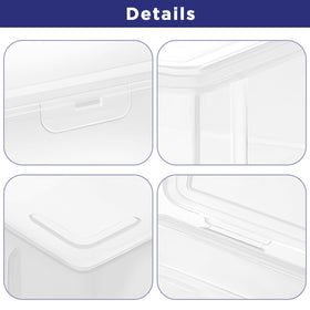 CollectHall CD storage box with dustproof lid protects from dust and moisture.