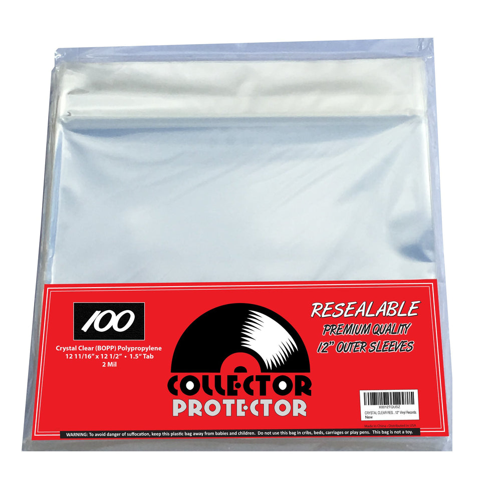 Collector Protector premium sleeve with crystal-clear clarity protects album artwork.