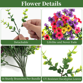 ColoPlay hanging flowers uv resistant for sunny outdoor use