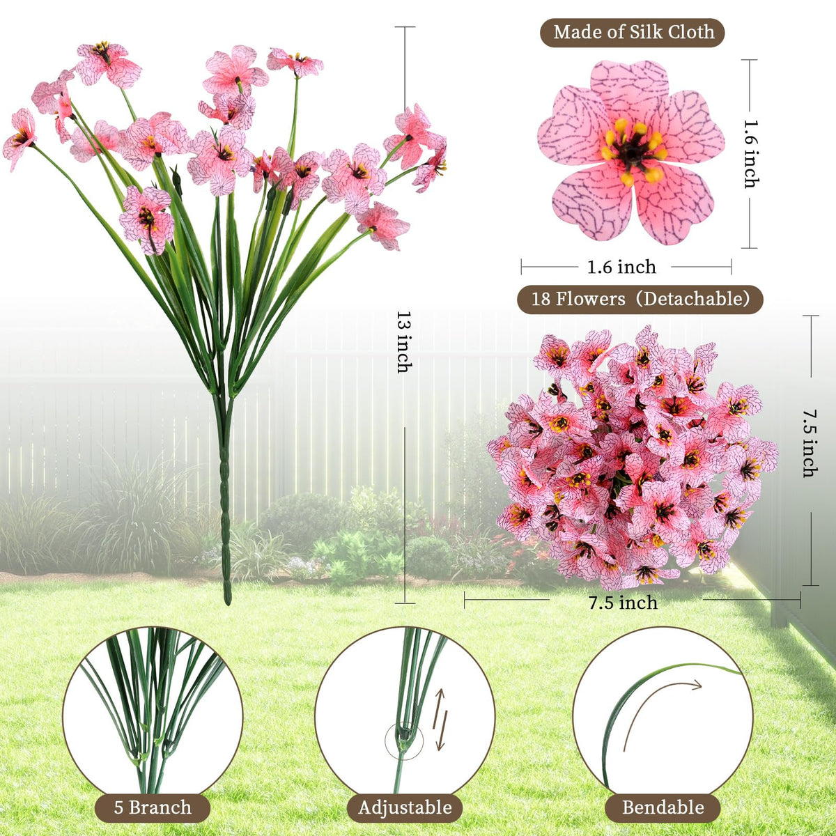 ColoPlay handcrafted artificial flowers showcase lifelike texture and eco-friendly design