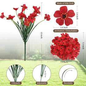 ColoPlay handcrafted artificial flowers with lifelike textures