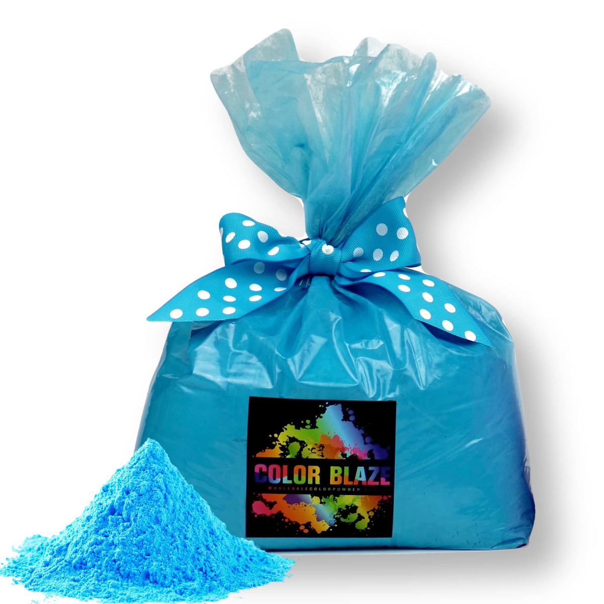 Color Blaze blue powder pack 5lbs for bulk festival use