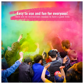 Color Blaze Holi green powder brings fresh, energetic color splash.