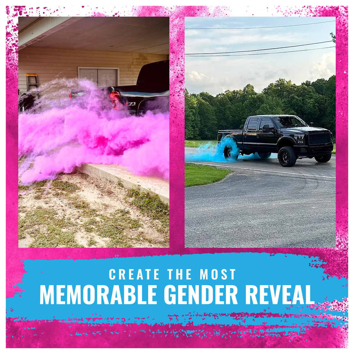 Color Blaze safe, eco-friendly powder for outdoor events.