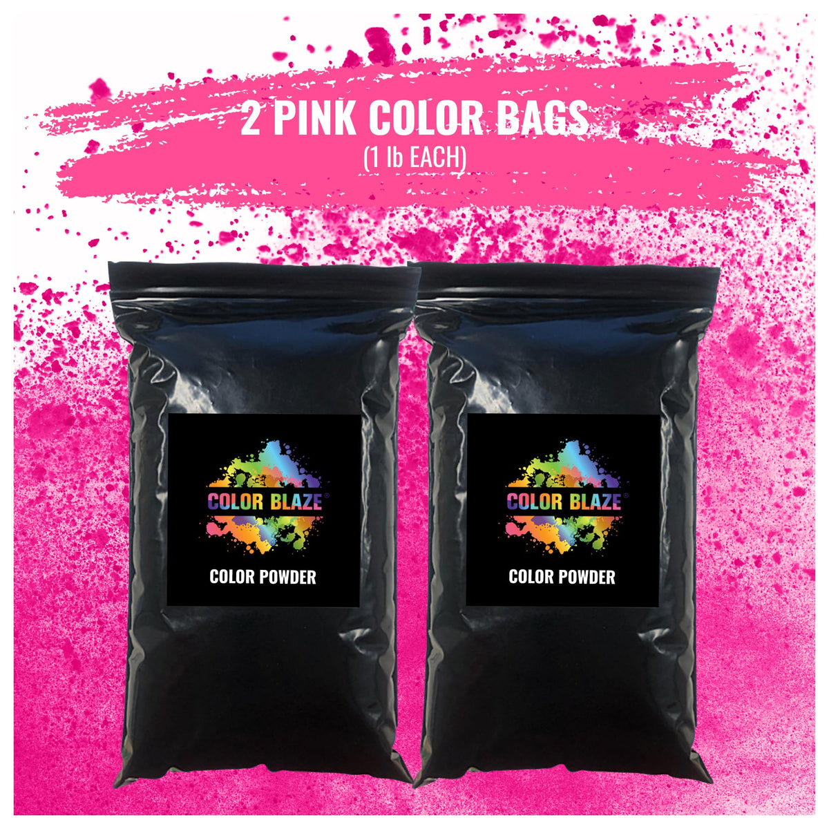Color Blaze vivid pink color stands out in photos and celebrations.