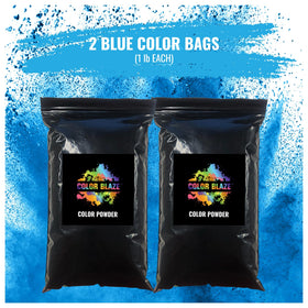 Color Blaze washable color powder safe on fabrics and skin.